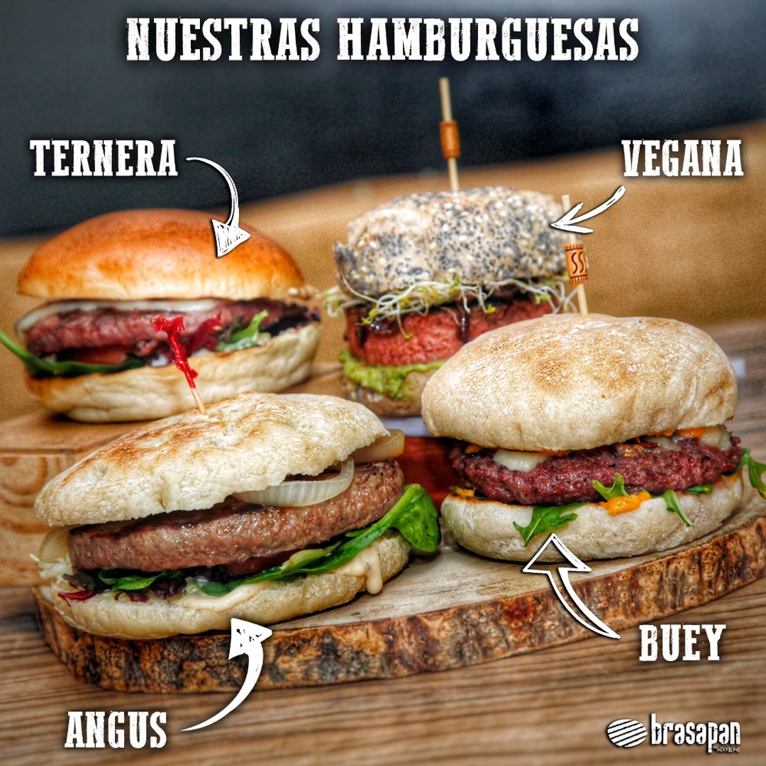 Hamburguesas gourmet en Brasapan Gandia